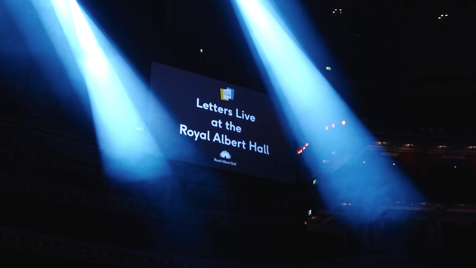 Letters Live at the Royal Albert Hall Minky Productions